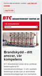 Mobile Screenshot of brandteknisktcenter.se